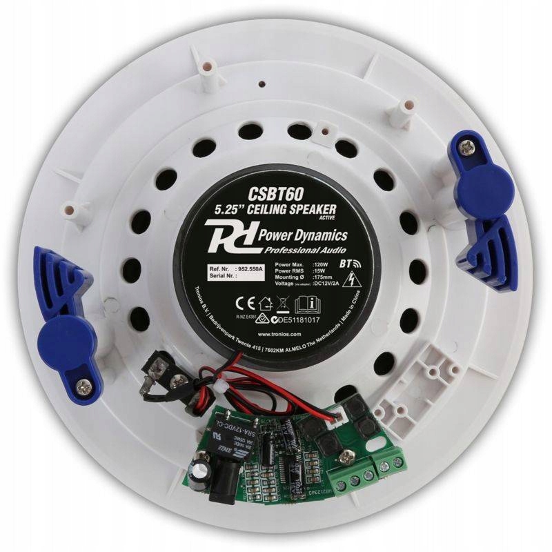 GŁOŚNIKI INSTALACYJNE AKTYWNE SUFITOWE BLUETOOTH Marka Power Dynamics