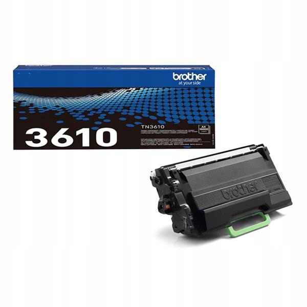 Originální černý toner Brother TN3610, TN-3610