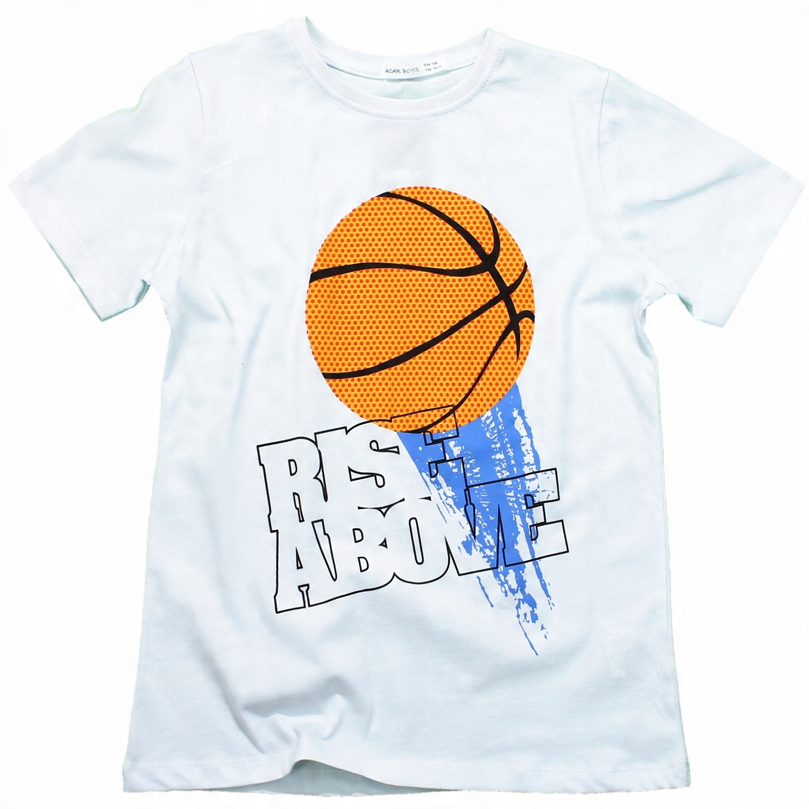 

T-shirt Bluzka Piłka Koszykówka Sport Bawełna 152