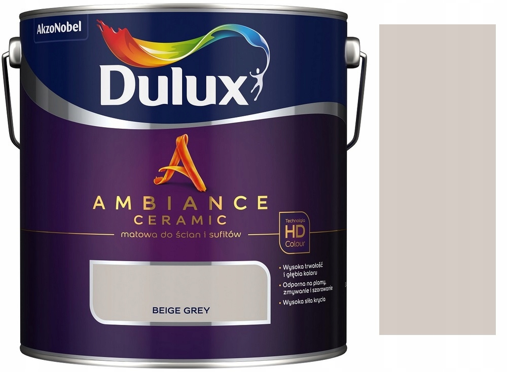 Dulux Ambiance Ceramic Farba Beige Grey 2.5L