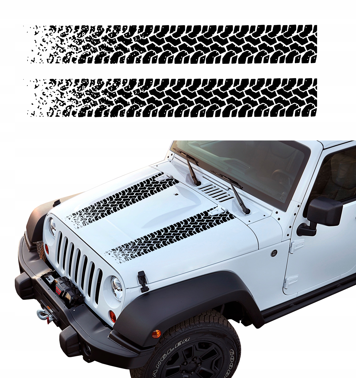 

Pasy Na Maske Bieżnik Off Road 20x150cm kolor