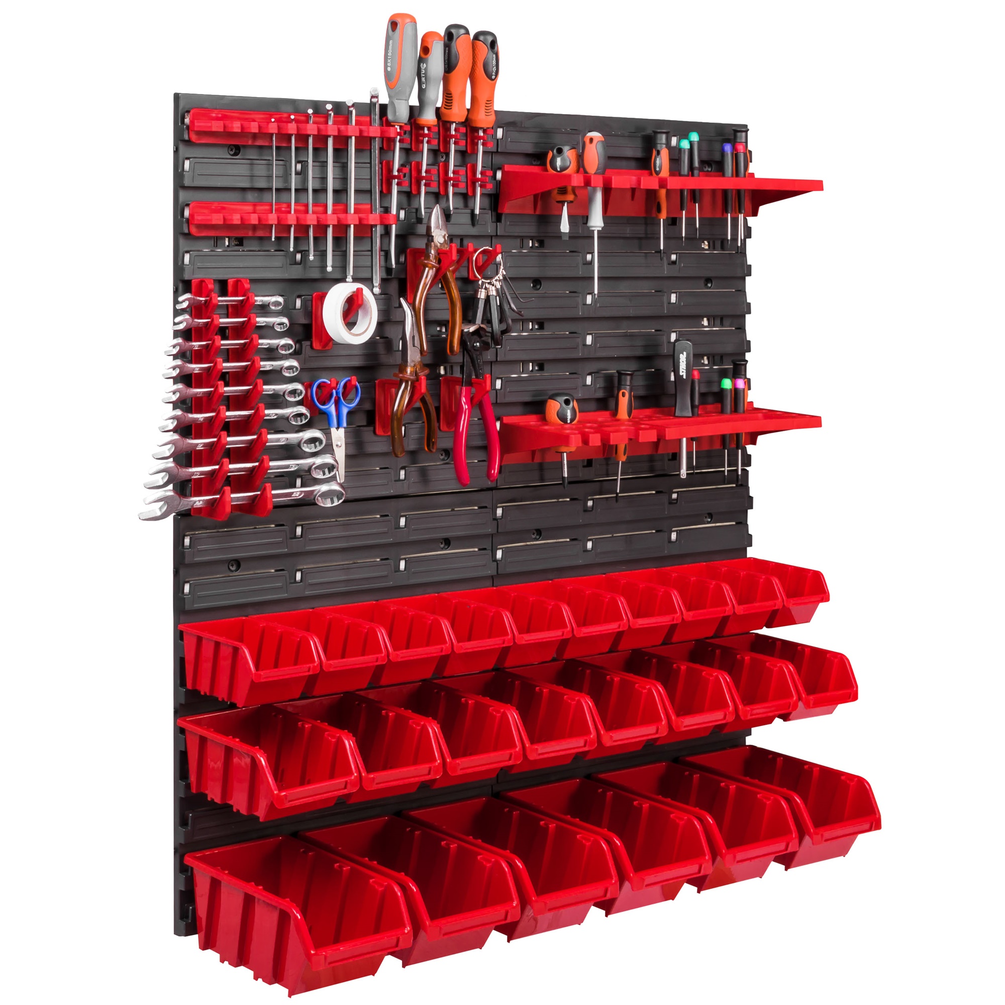Dílenská tabule na nářadí 78 x 78 cm, stěna