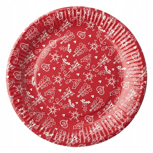

Talerz papierowy Advent Boże Narodzenie 23cm 10szt