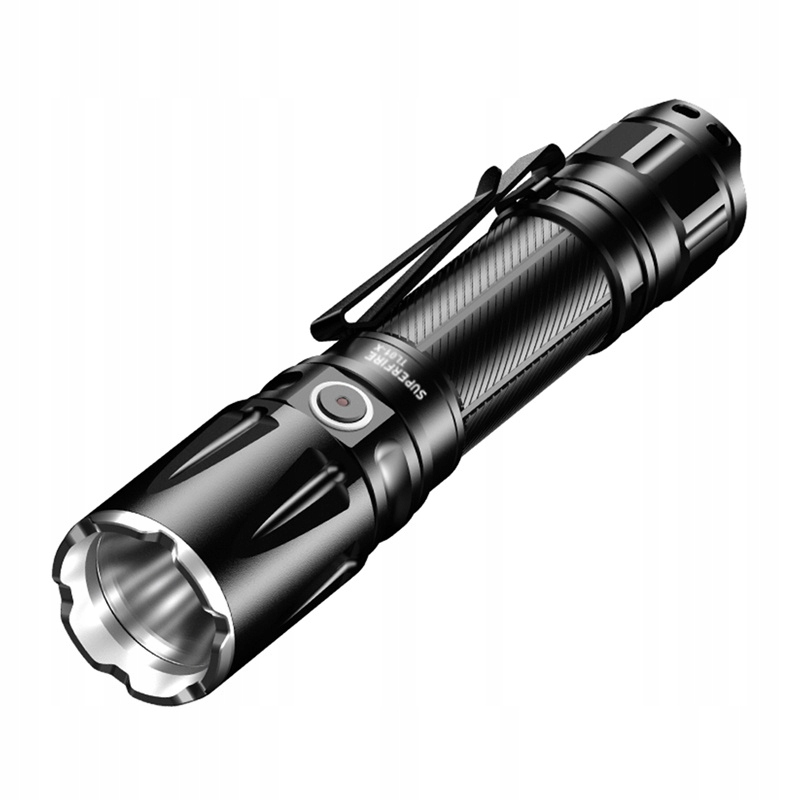 Superfire TL01-X Latarka Uv 1800 Lumenów Zasięg 325 Metrów Wodoodporna IP67