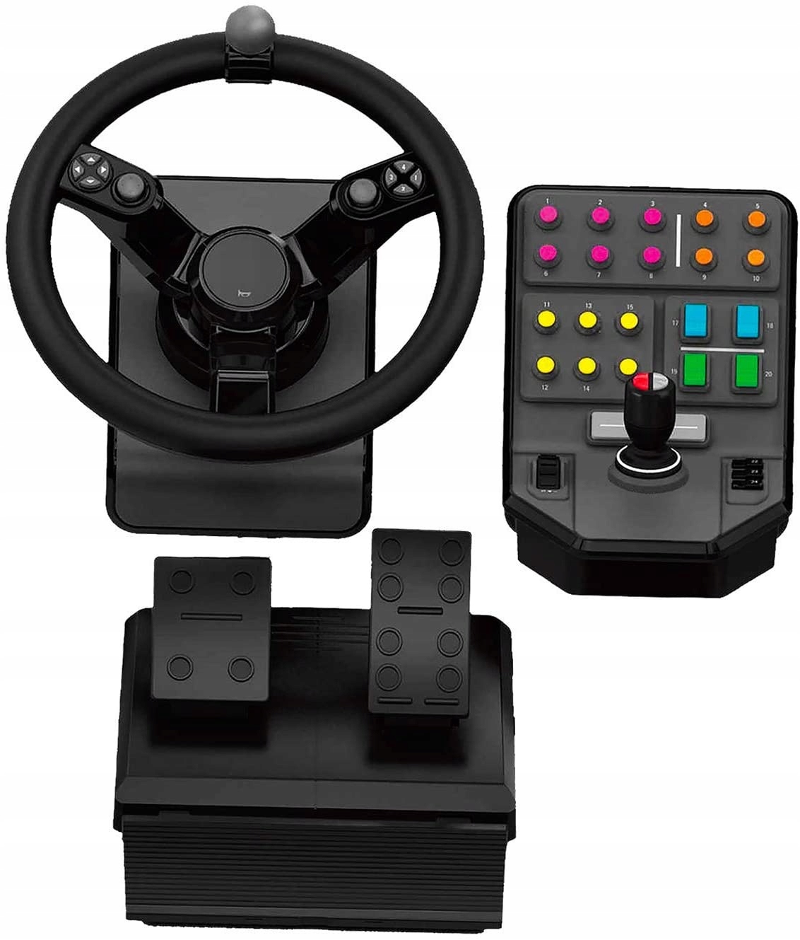 Volant Logitech G Saitek Farm Farming Set PC/Mac 945-000062