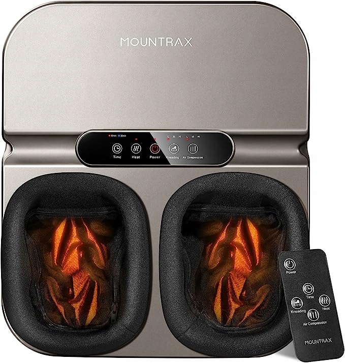 Masażer do stóp Shiatsu z kompresją powietrza funkcją ogrzewania Mountrax