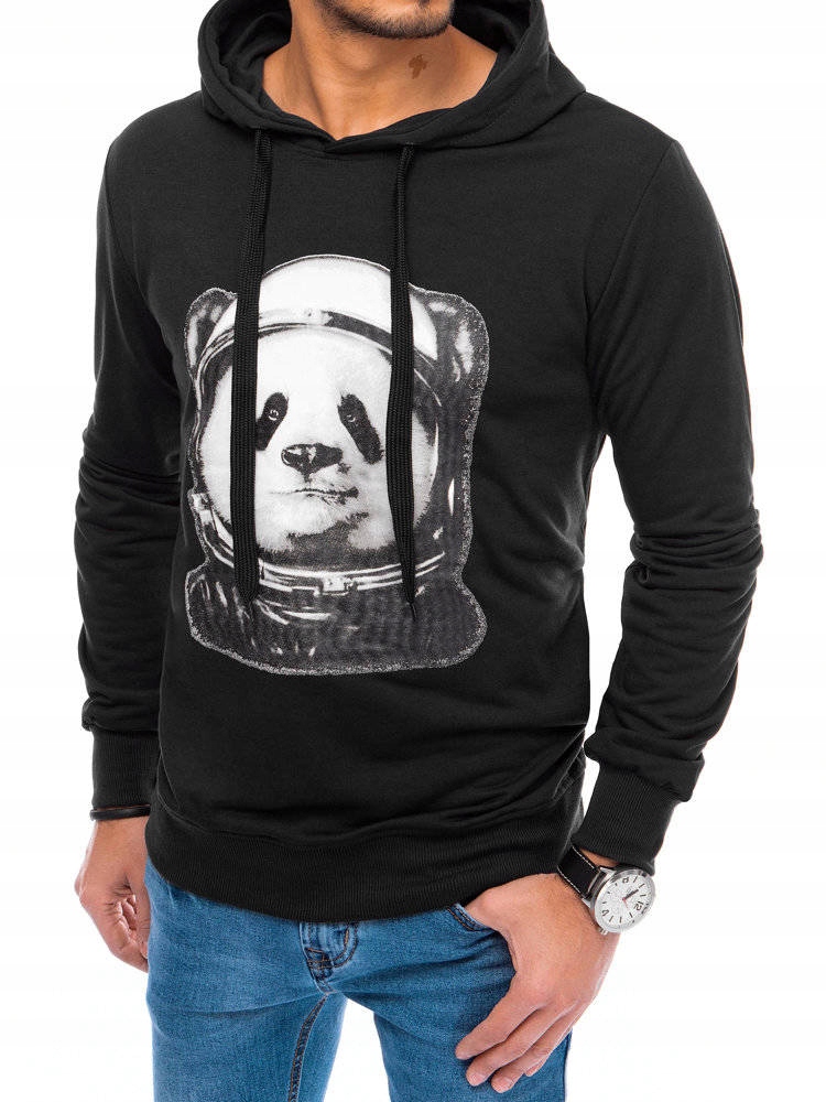 

Bluza Męska Z Kapturem Nadruk roz. L