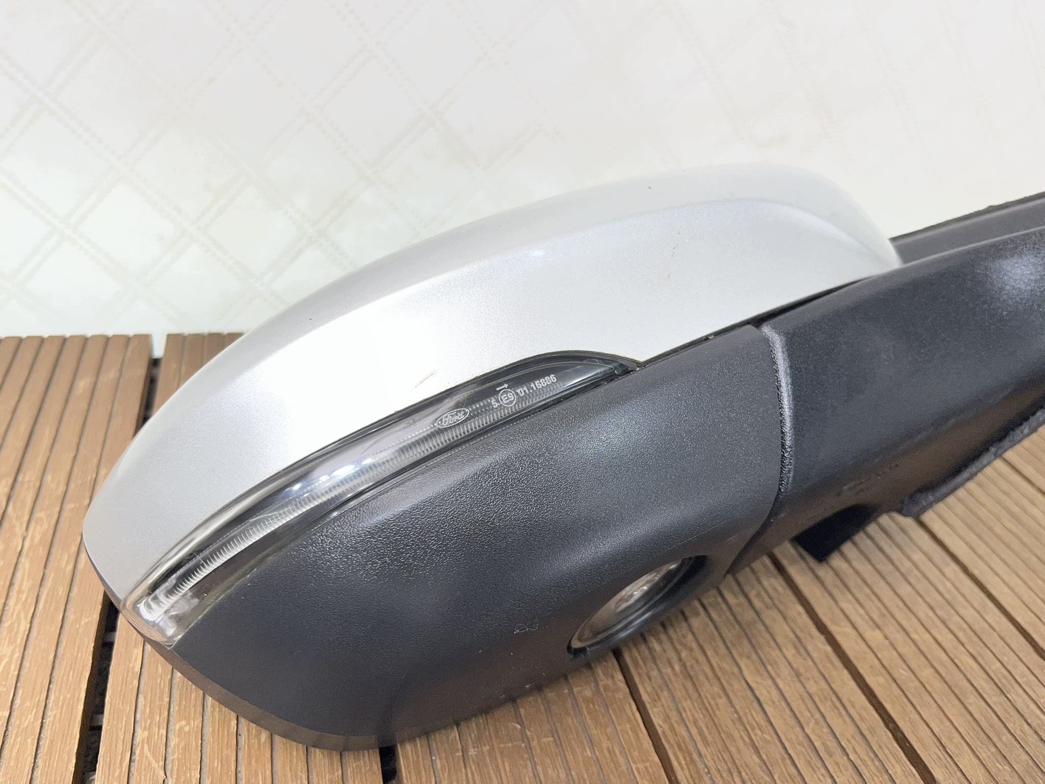 FORD FOCUS MK4 18-24 mirror right 10-PIN ASYSTENT colour MOONDUST SILVER