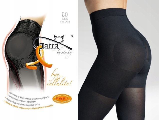 

B_m Gatta Rajstopy Bye Cellulite 50DEN roz. 5(XL)