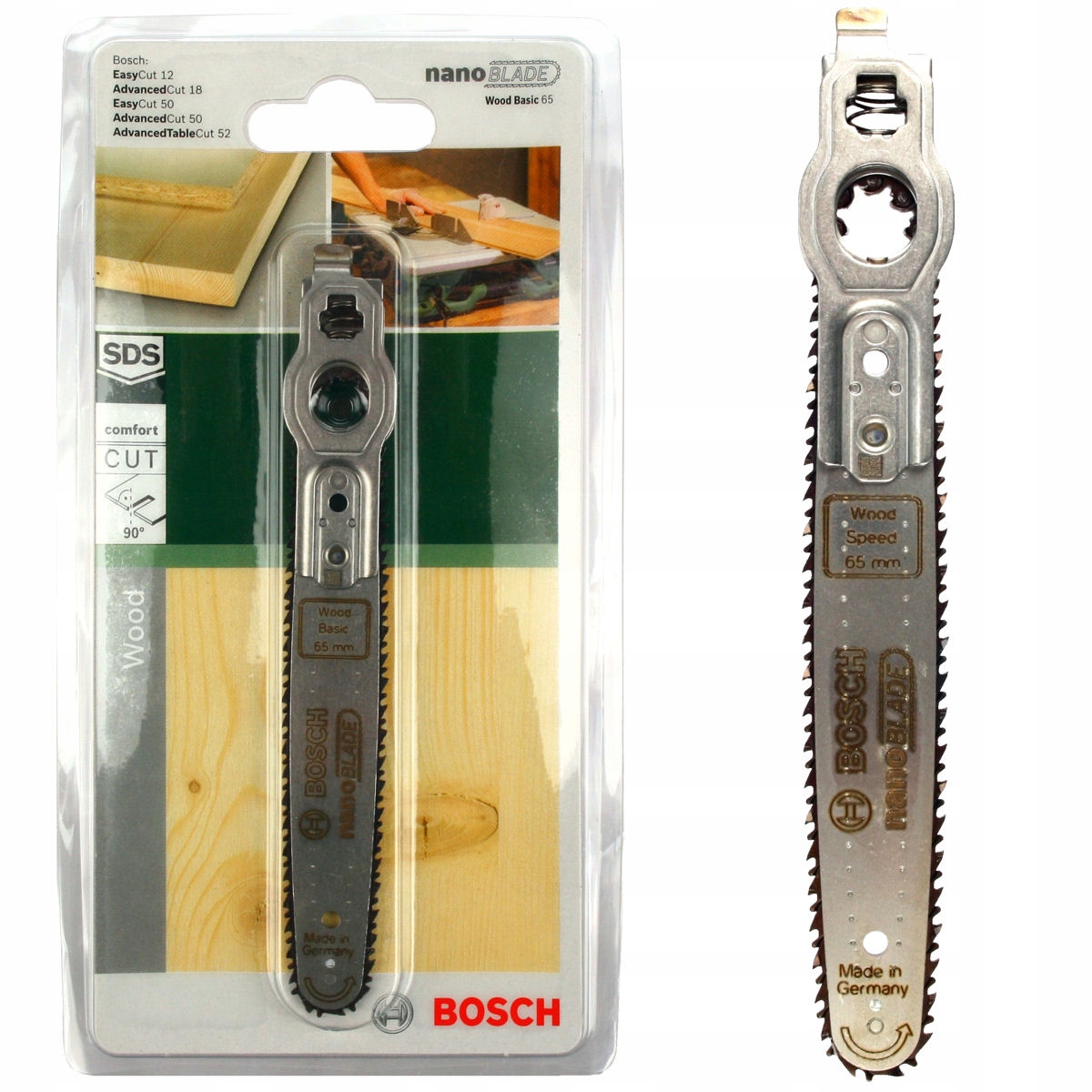 

Brzeszczot piła NanoBlade Wood Basic 65 Bosch