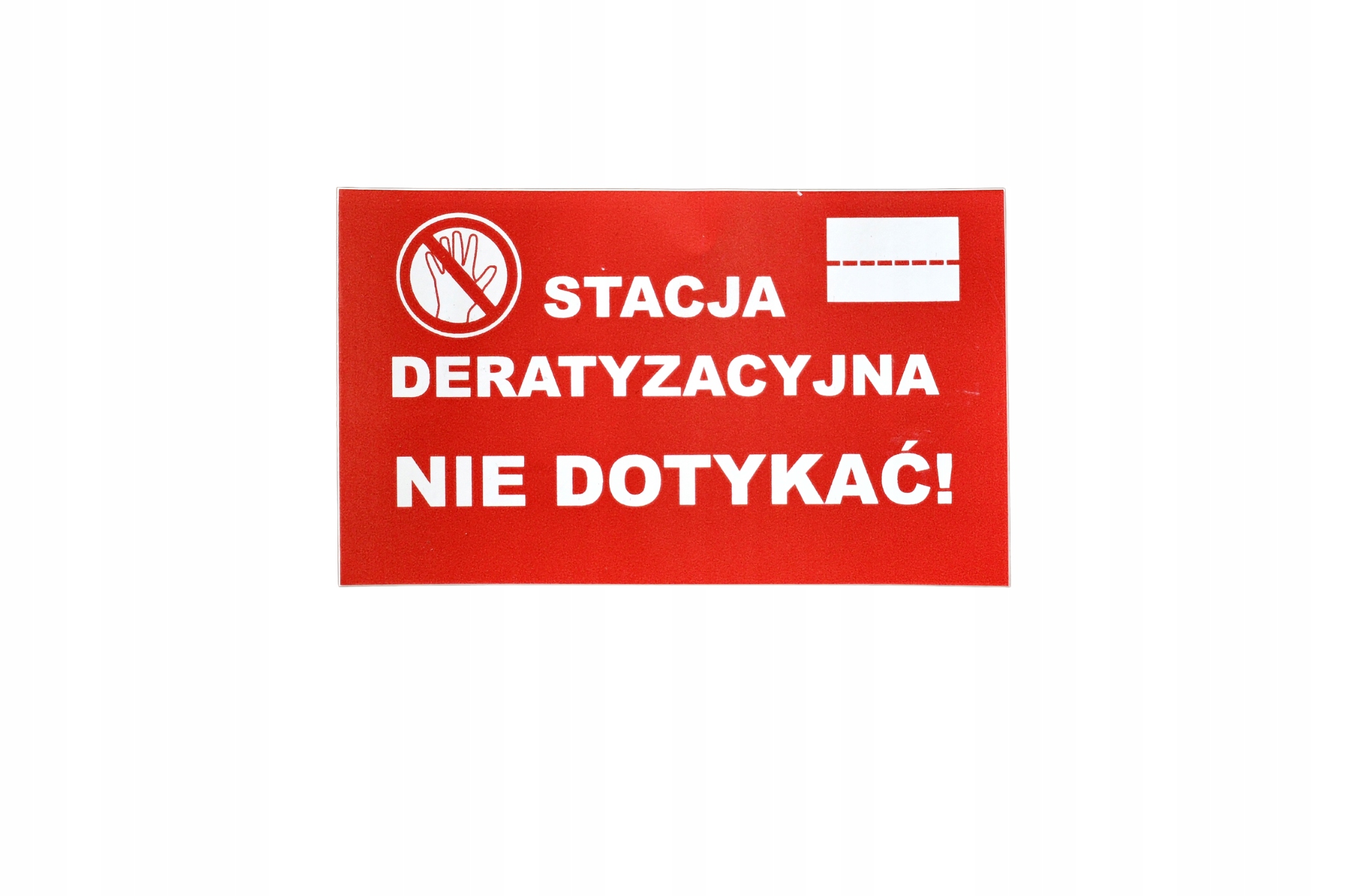 

Naklejka Na Stacje Deratyzacyjną- 5szt
