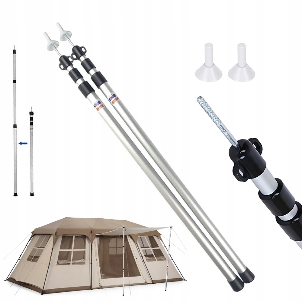 Sloupky Do Stanu Jsou Vhodné Pro Stany O Šířce 90-230 CM A Jsou Odolné