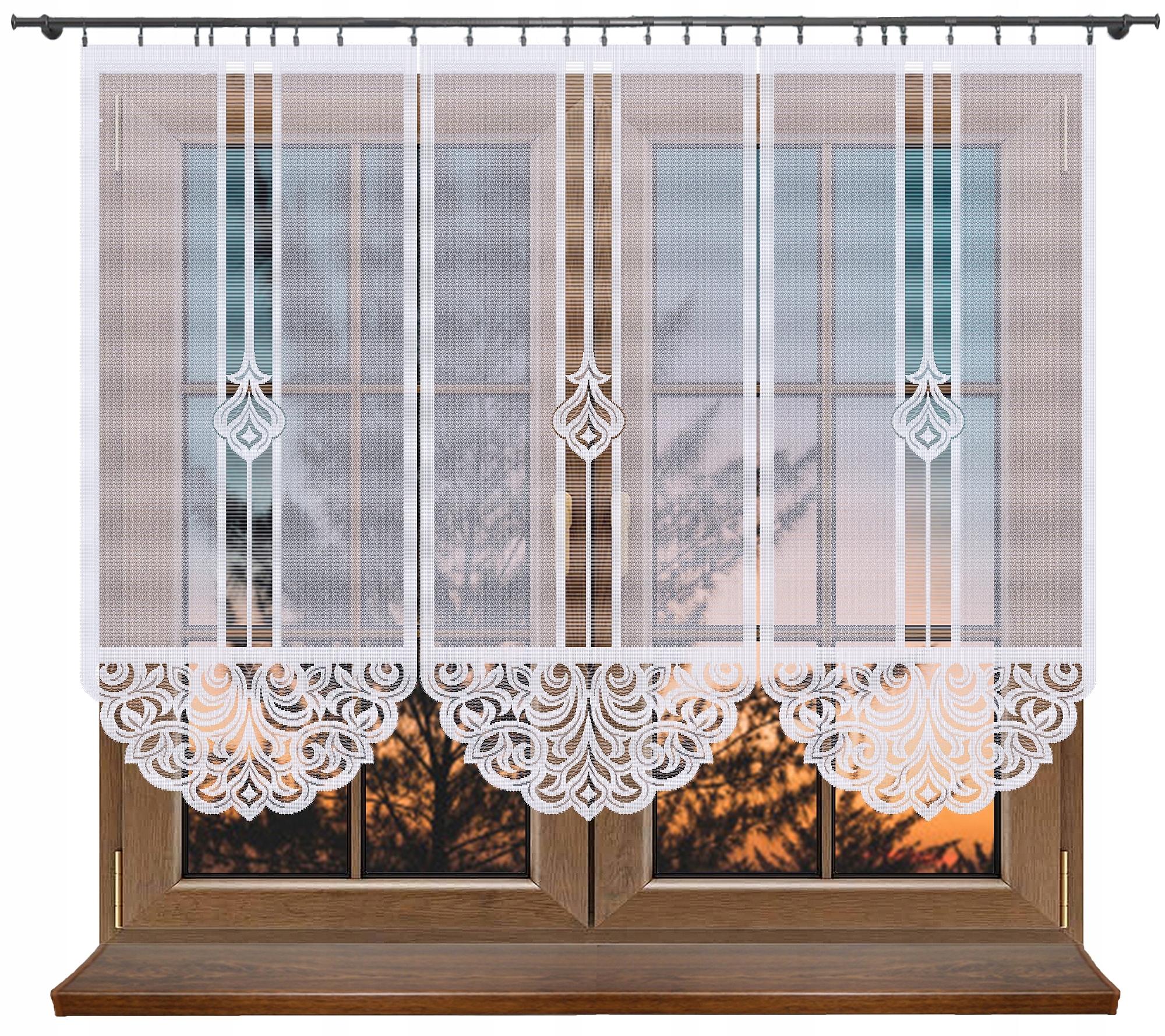 

Panel Ażur Firana Gotowa Żakardowa 60x140 Zuriel