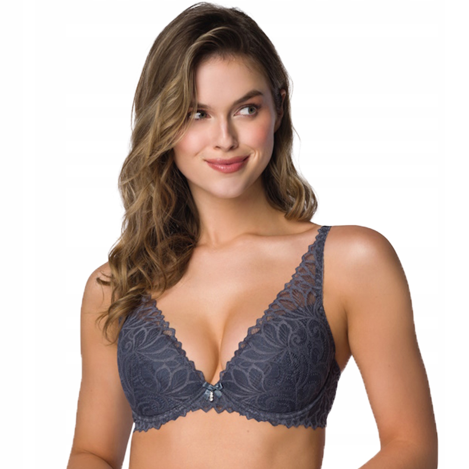 Mat 3931/11 Nerine šedá 65F Push-up podprsenka
