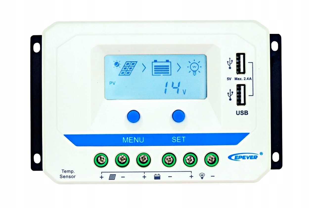 Solární regulátor Epever 30A 12-24V
