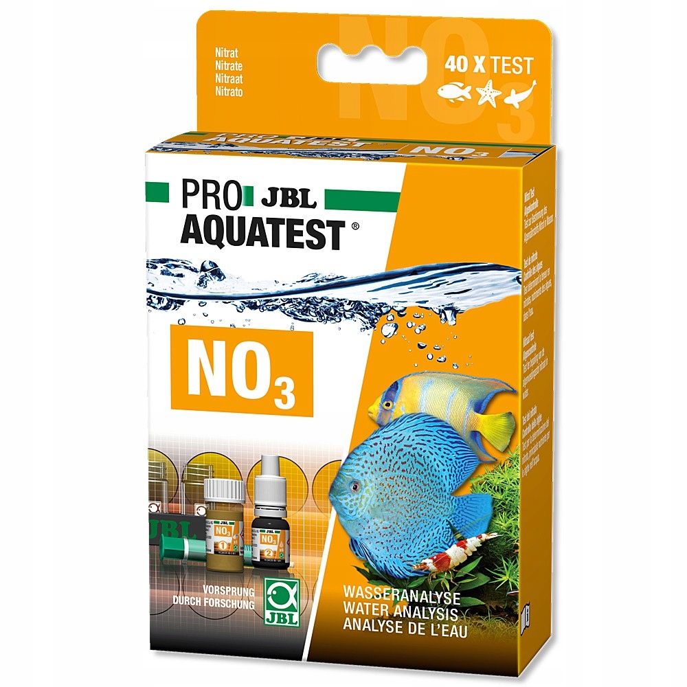 Levně Test NO3 Do Akvária Test Dusičnanů, Sada Na 50 Testů Jbl NO3