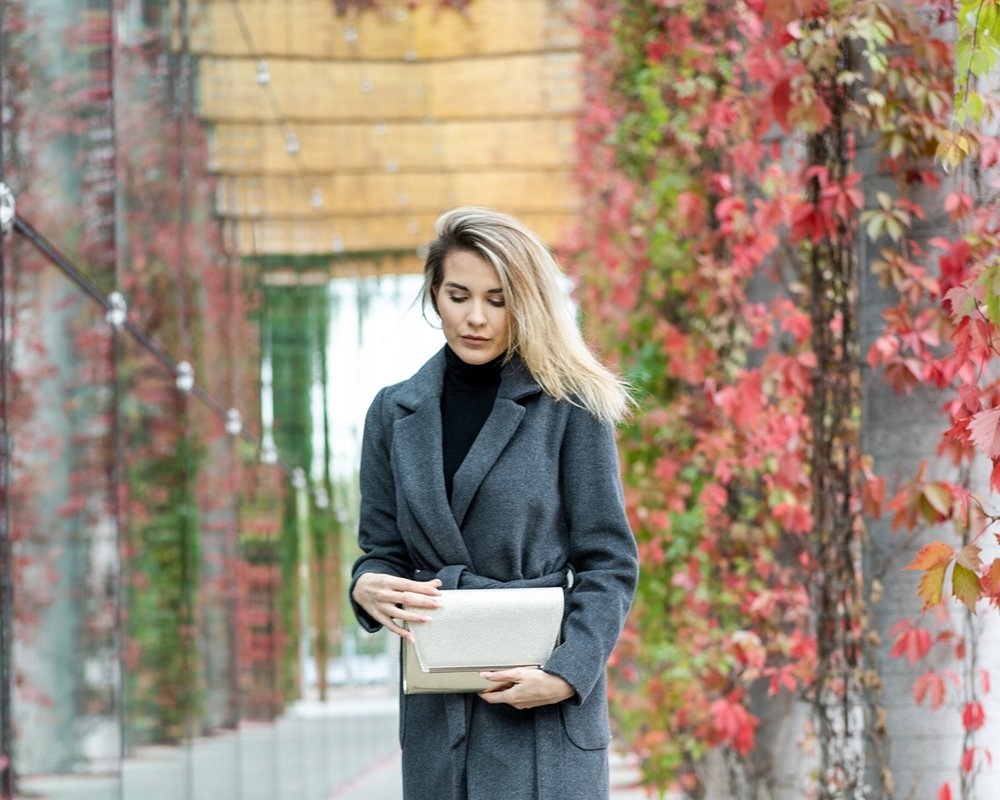 FUKSJA KOPERTÓWKA TOREBKA WIZYTOWA SOLOME M10 ZAMSZ Marka Solome