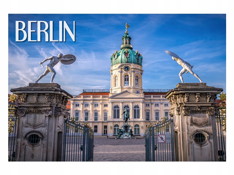 

Berlin Pałac Charlottenburg Magnes na lodówkę