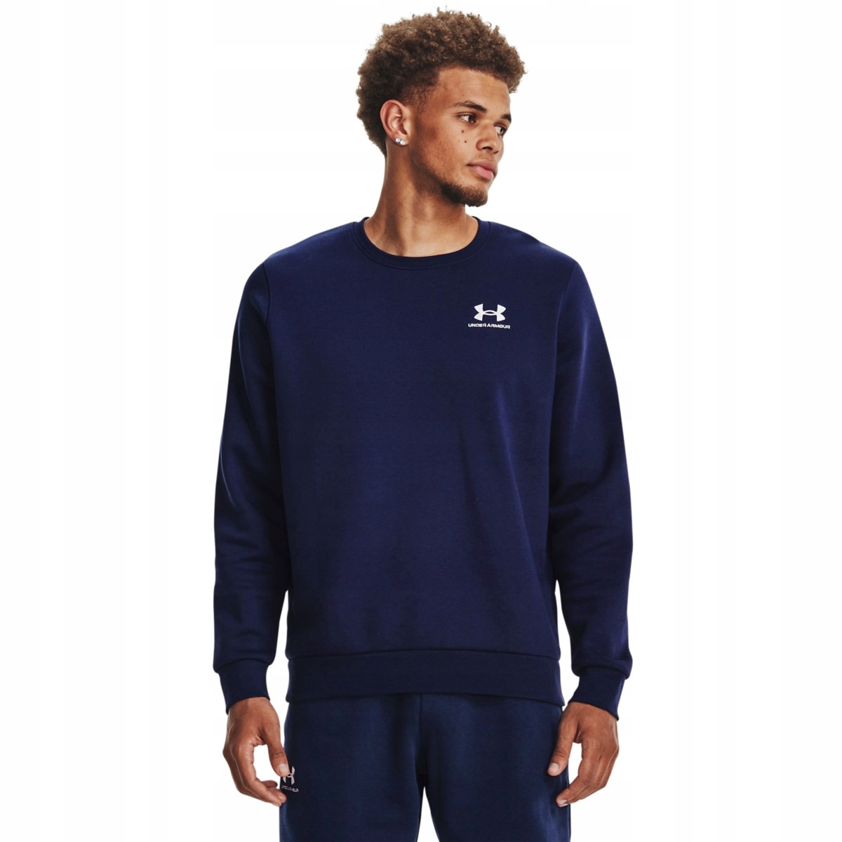 Męska bluza dresowa bez kaptura sportowa Under Armour Essential Fle XXL