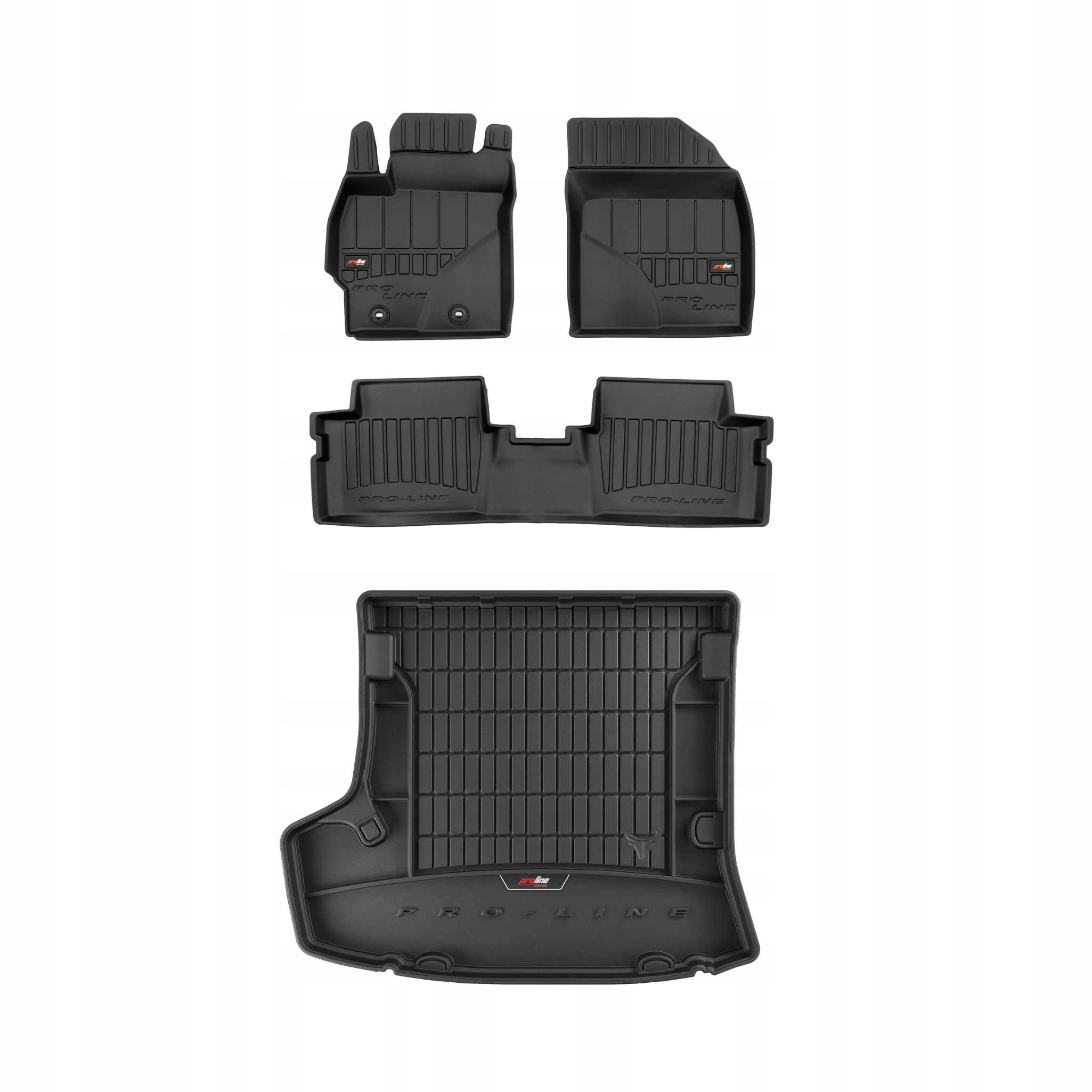 Frogum 3D sada gumových koberců a rohože s logem pro Toyota Corolla X 06-2013