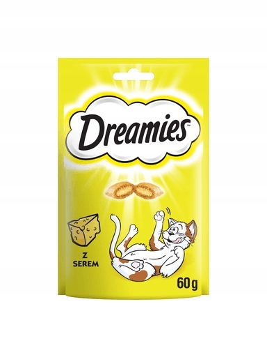 Levně 10 x Dreamies pamlsek pro kočky se sýrem 60 g