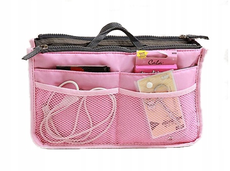 

Organizer Do Torebki Kosmetyczka etui Różowy