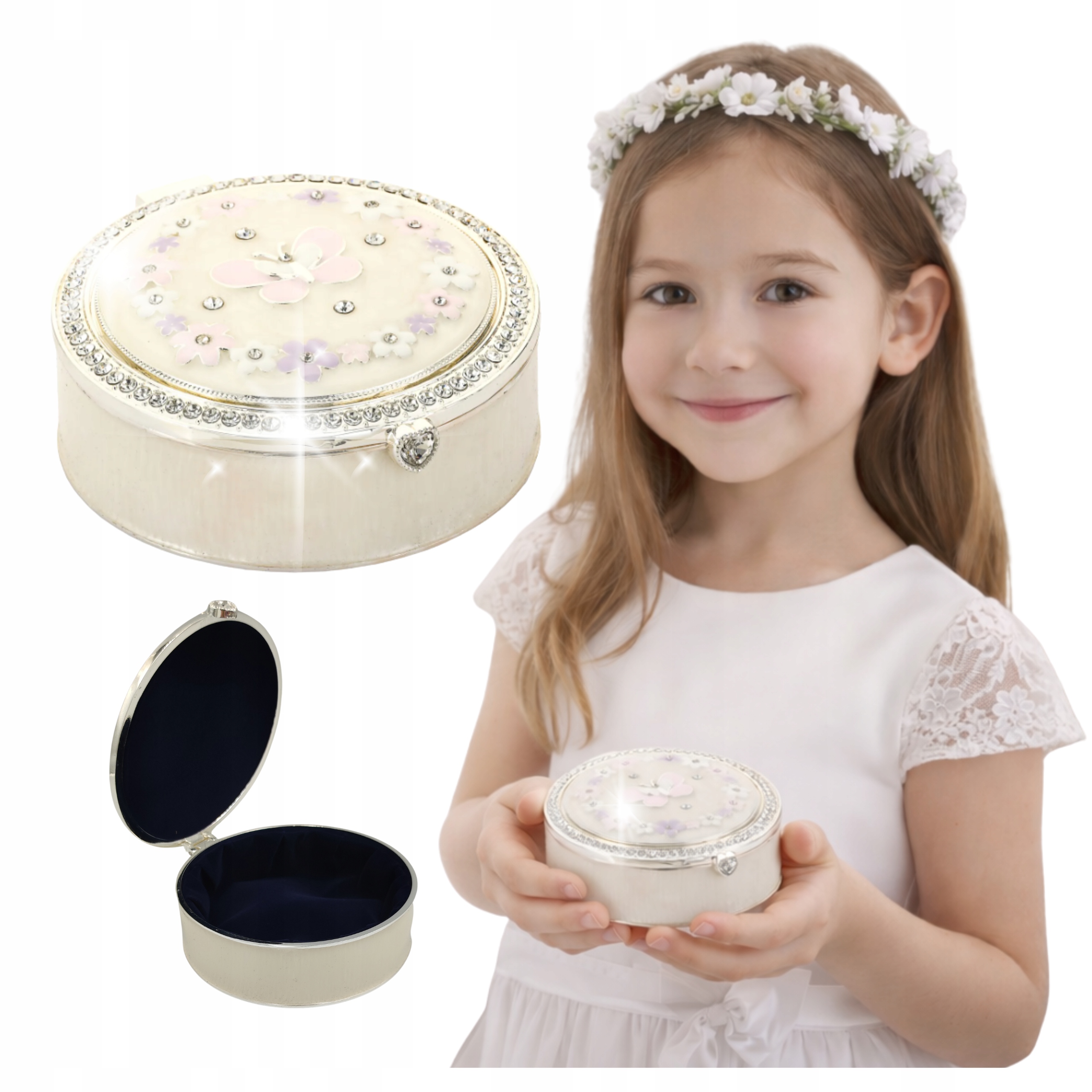 Šperkovnice, drobnosti, krabička, dárek pro dívku k přijímání