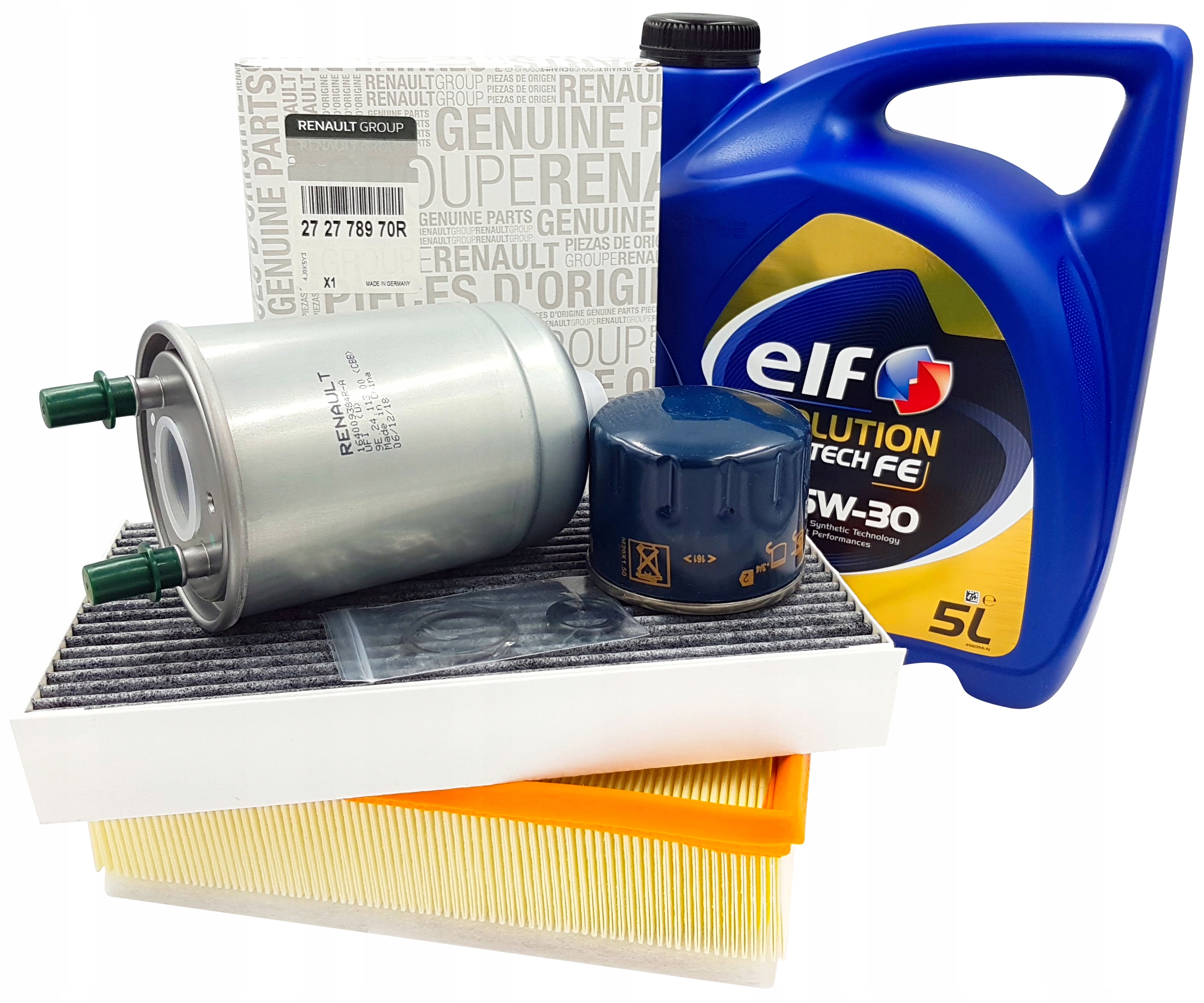 

Renault Megane III 1.5DCI Zestaw Filtrów 5W30 5L