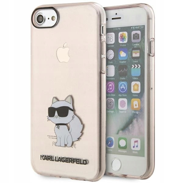 Etui Karl Lagerfeld Ikonik Choupette na iPhone 7 8 Se 2020 Se 2022 Karl