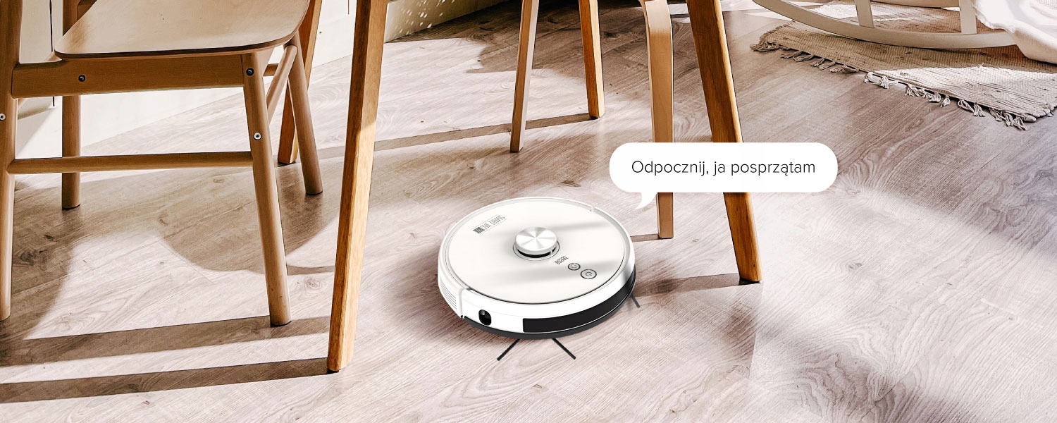 ROBOT SPRZĄTAJĄCY MOP WI-FI TUYA TEESA SMART PRO Czas ładowania 180 min