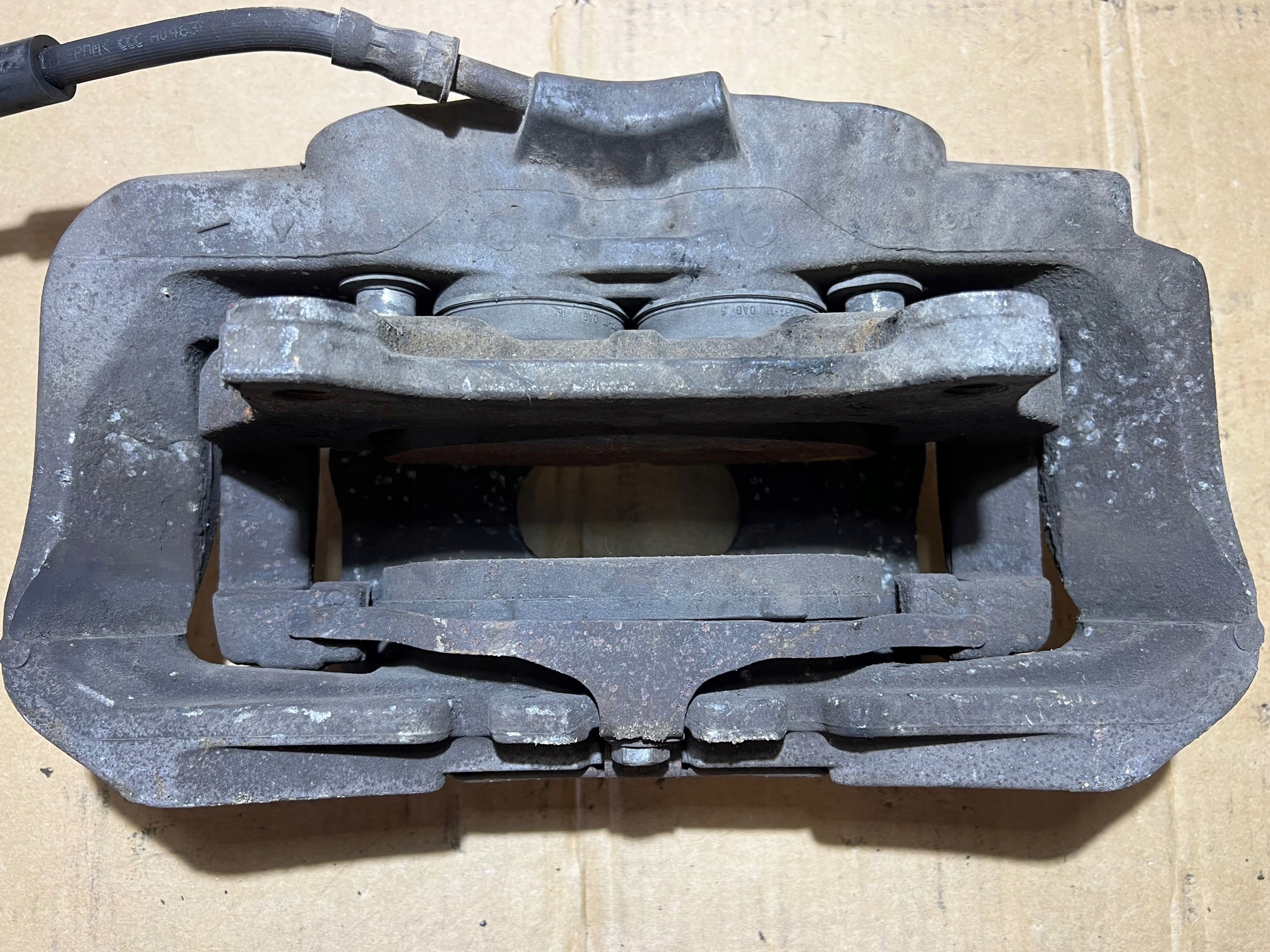 AUDI A8 D4 caliper brake right front front 4H06AB