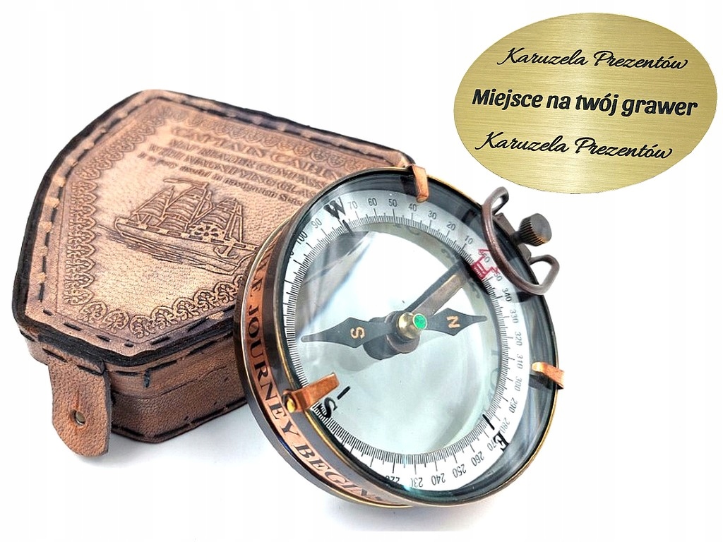 Kompas Kajuta Kapitán Map Reader Sentence Dárek