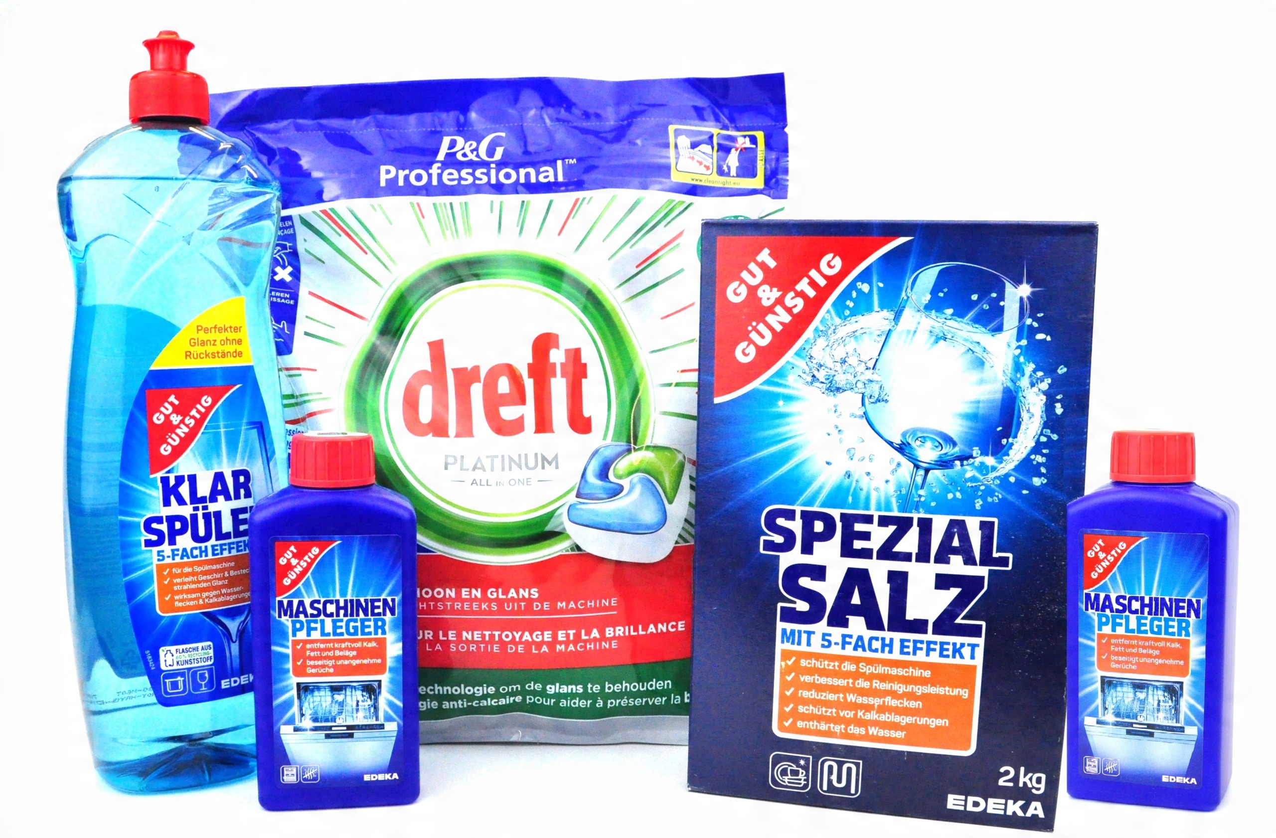 

Zestaw do zmywarki Dreft 4 X G&g z Niemiec