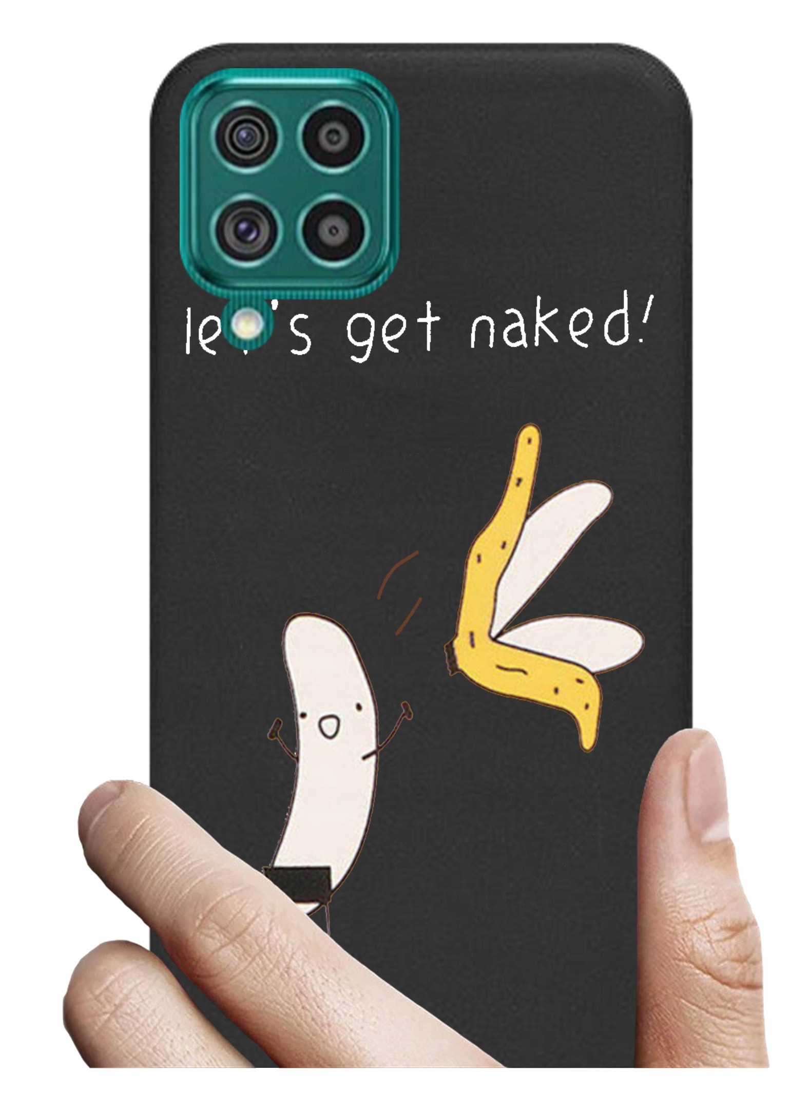

Etui czarne matt do Samsung F62 wzory nadruk