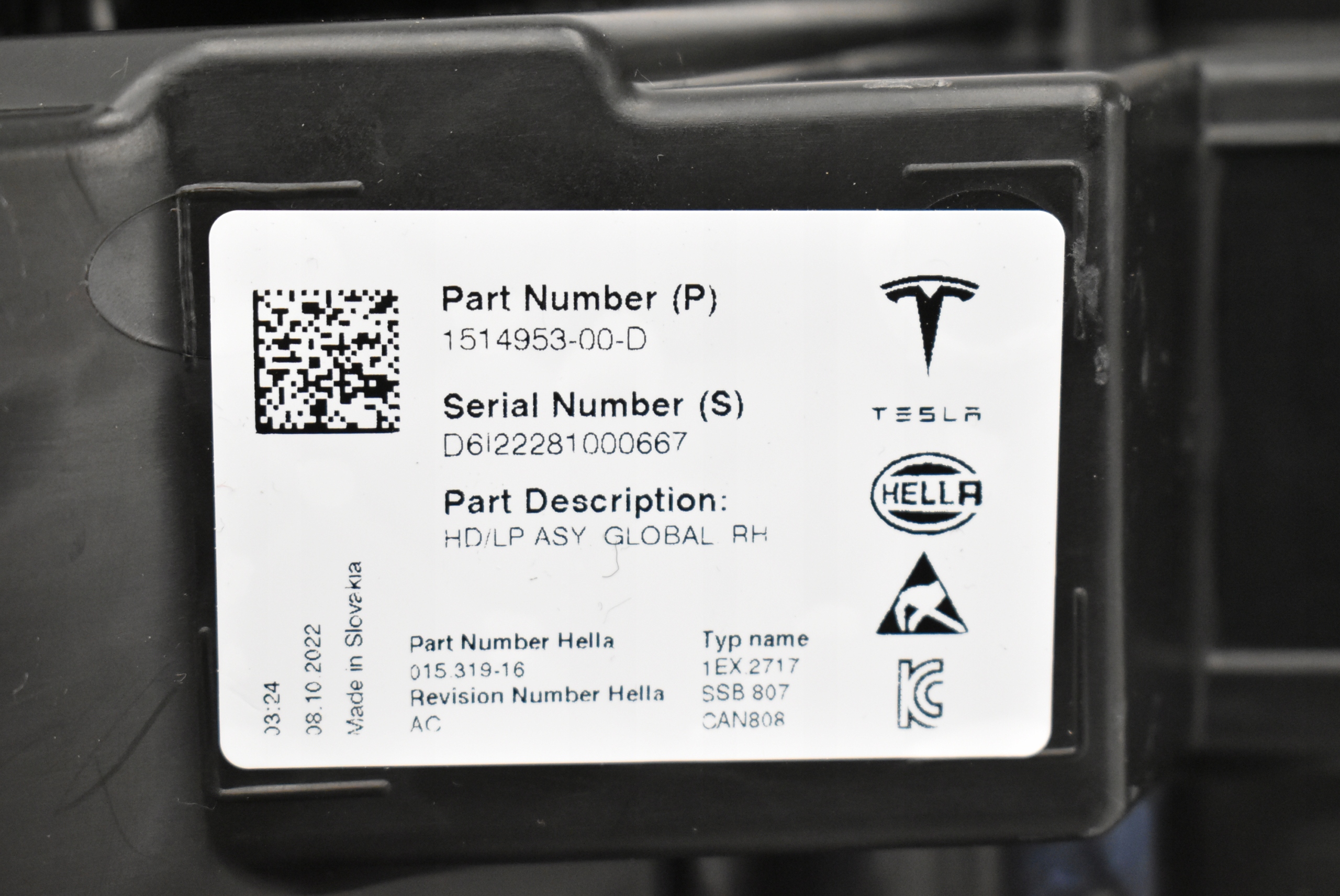 TESLA 3 Y (21+) LAMPA PRAWA I LEWA FULL LED Rodzaj świateł mijania LED