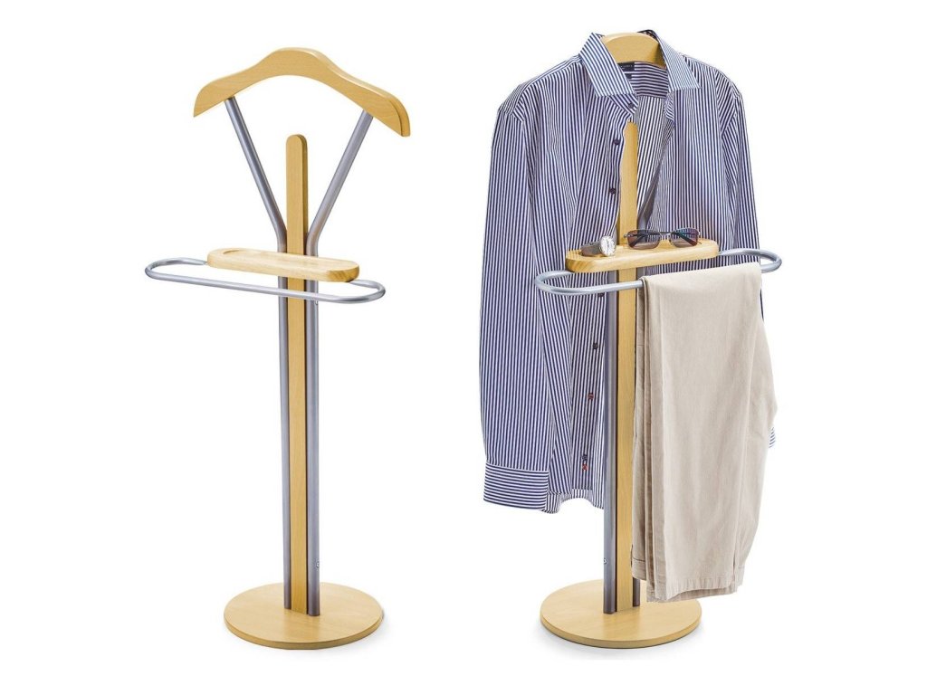 Nemý sluha, vešiak na obleky a oblečenie, 30x44x108 cm, Zeller