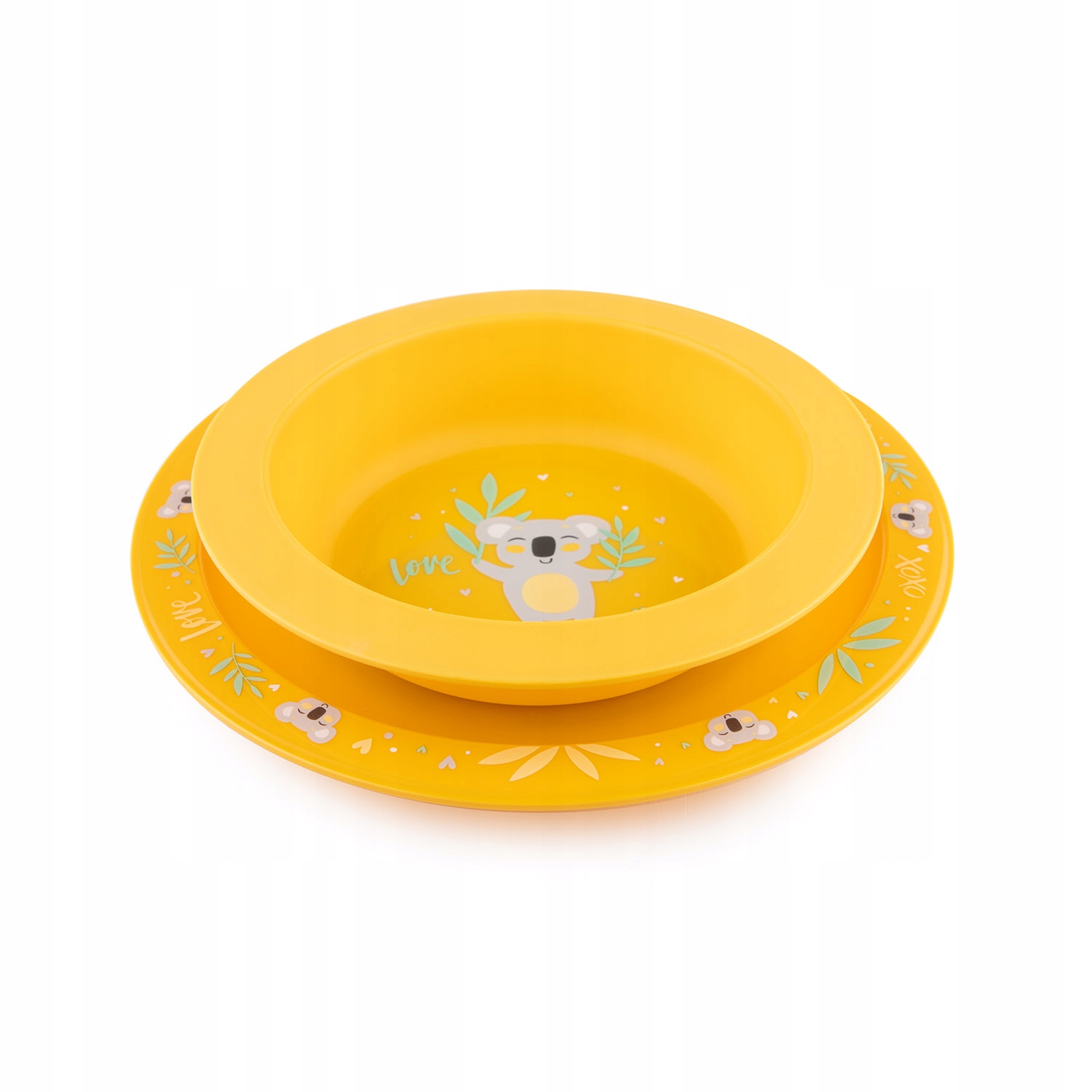 CANPOL ZESTAW NACZYŃ DLA DZIECI MISKA TALERZ 2el Marka Canpol