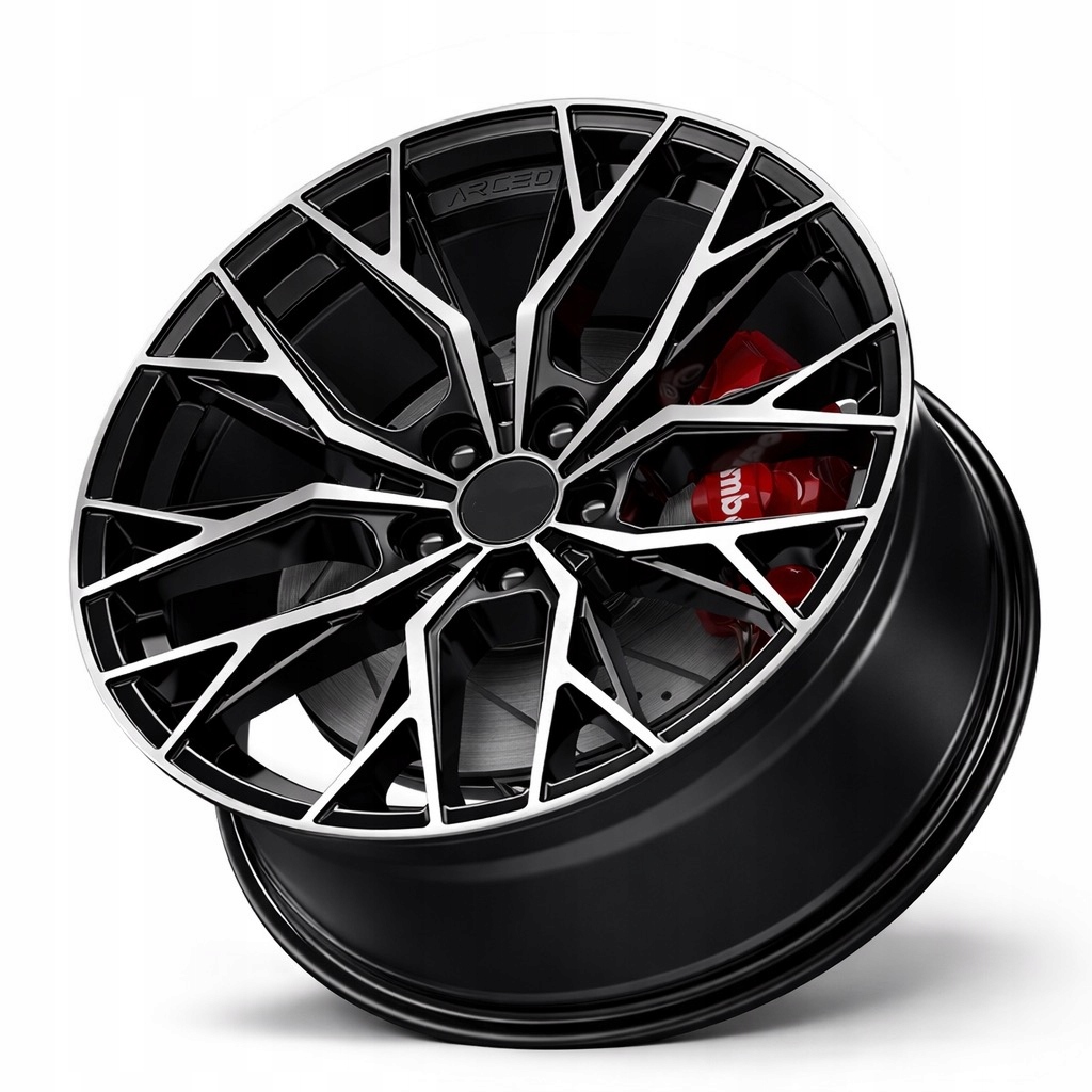 Hliníkové disky 18" 8,5" Alufelgi Mini Honda 5x120 Čierne leštené
