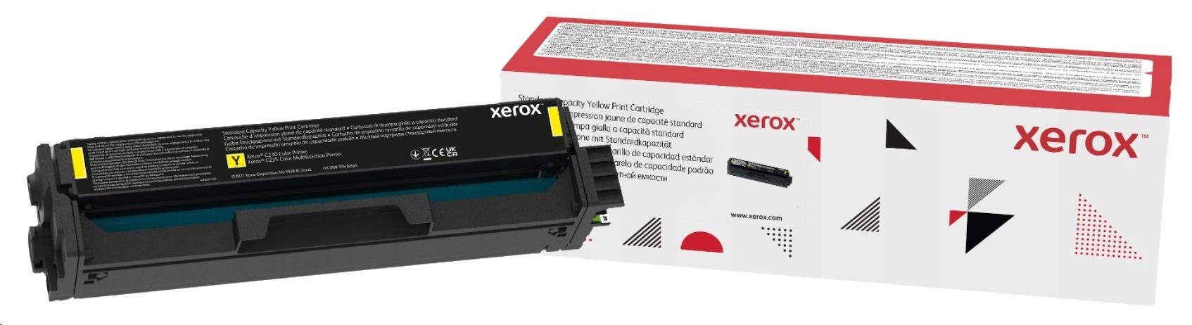 Žltá tonerová kazeta Xerox pre C230/ C235 (1500 strán) 006R04390