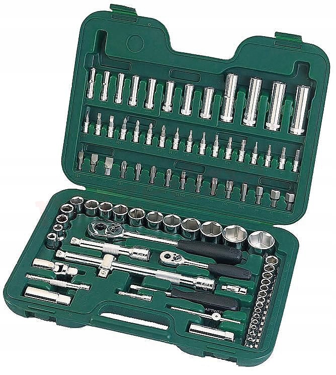 

Sata Zestaw Kluczy Nasadowych XXL 86 Szt. 09013