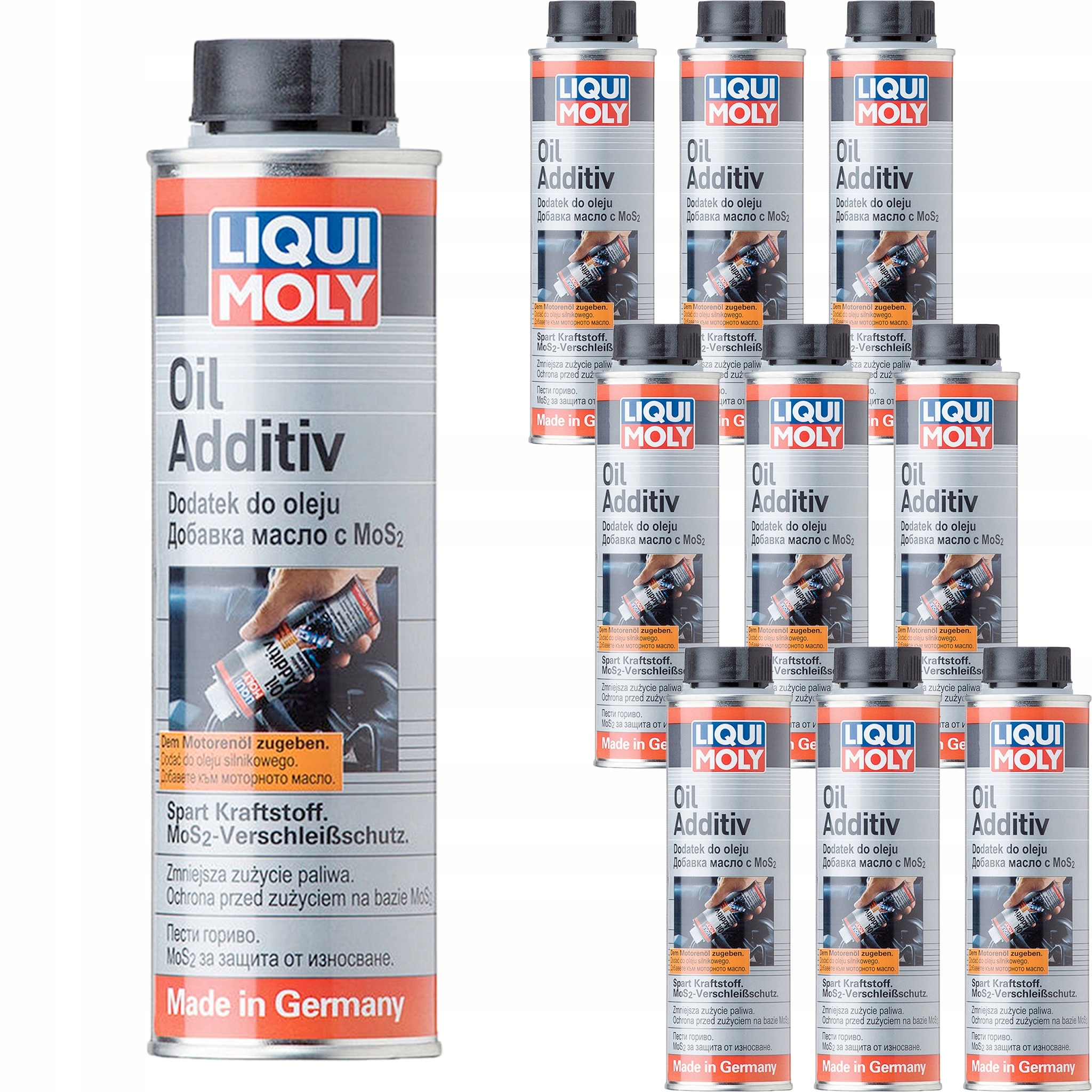 LIQUI MOLY 8342 OIL ADDITIV DODATEK OLEJU MOS2 *10 za 660,99 zł z Warszawa Allegro.pl