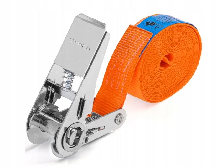 Pas Transportowy Bagażowy Do Opasania Z Napinaczem I Hakami 25mm 800kg 4m