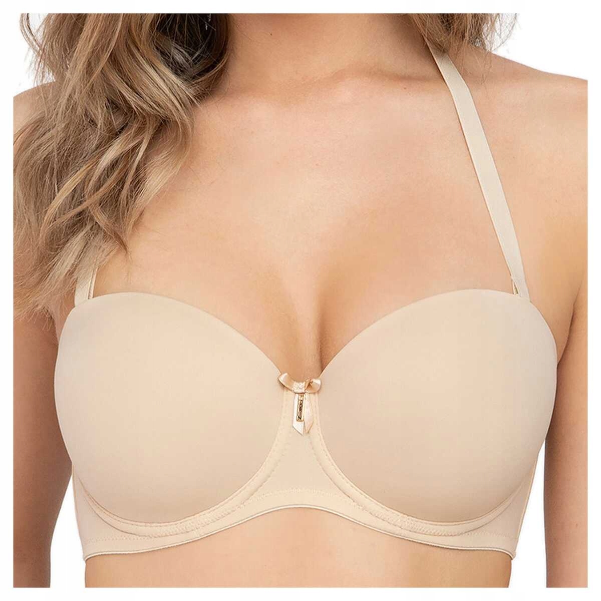 Corin Podprsenka bardotka hladká vyztužená Virginia Ba 25871 béžová 75E