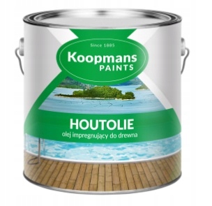 Olej Do Drewna HOUTOLIE KOOPMANS 2,5l szary biały Kod producenta Hout2