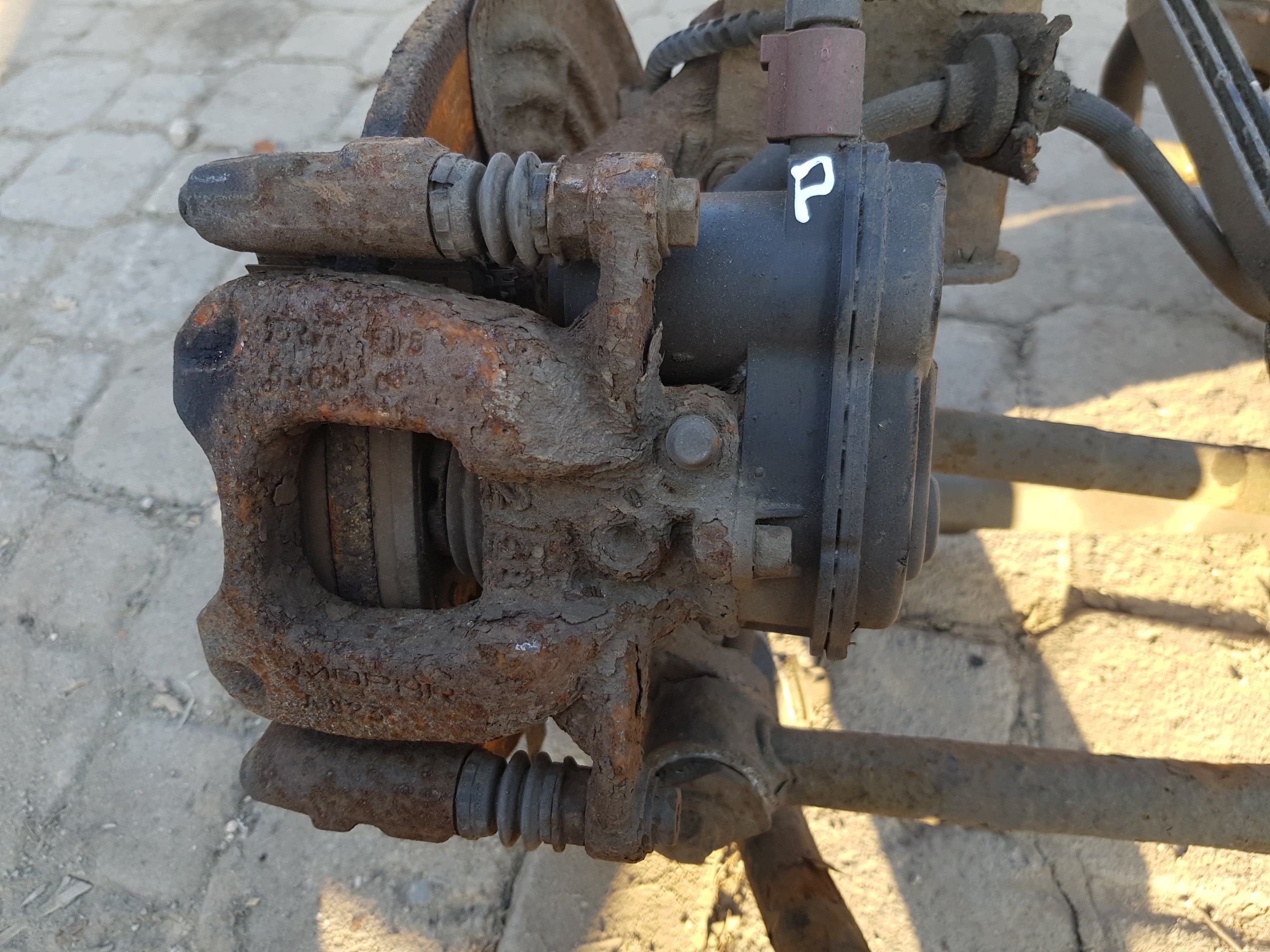 FIAT 500X caliper brake rear part rear right electrical