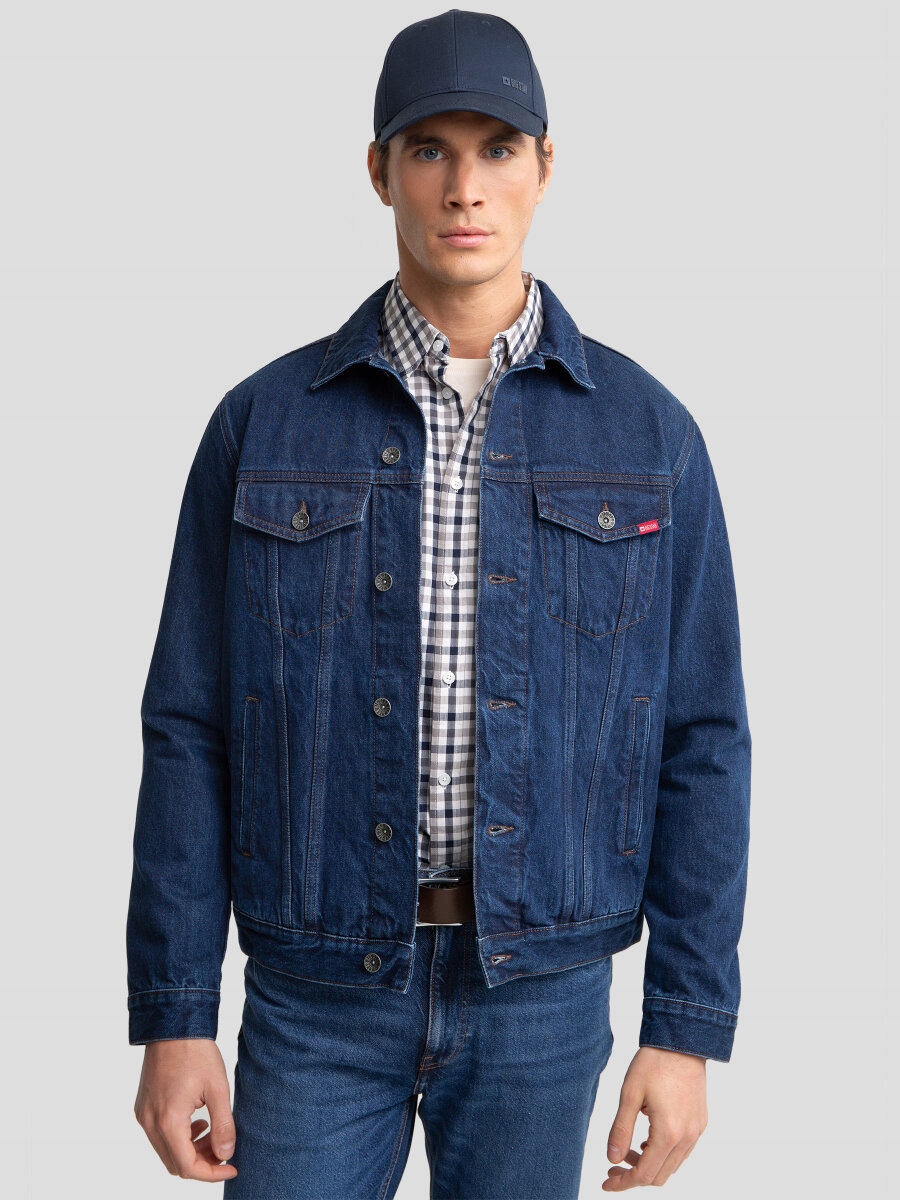 Big Star Pánská džínová bunda Charlie 564 XXL, modrá