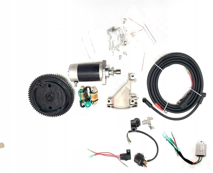 Rozrusznik elektryczny Storm Yamaha zestaw 9,9 12