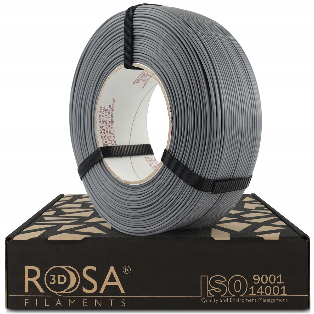 Filament 3D Rosa3D ReFill Pla Lw Aero Gray 1,75 mm 1 kg pro Rc letadlo