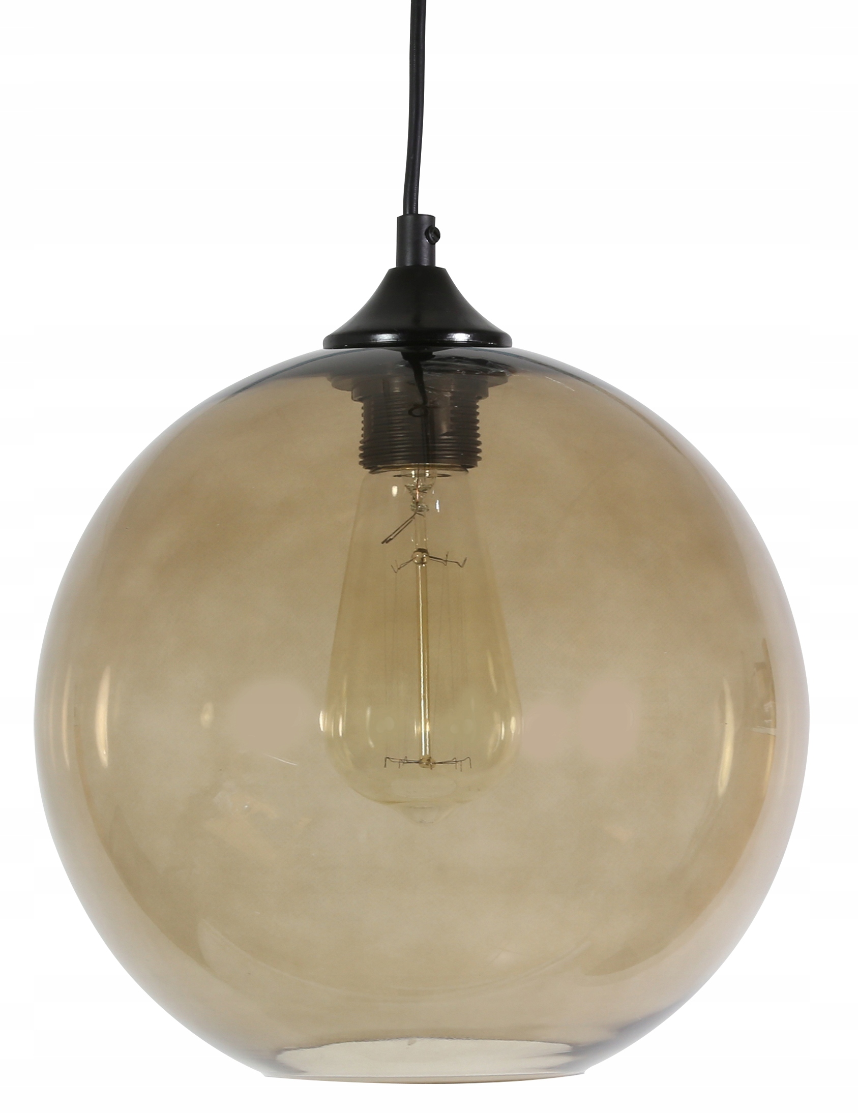 Stropné sklenené svietidlo 1X60W E27 Edison Candellux