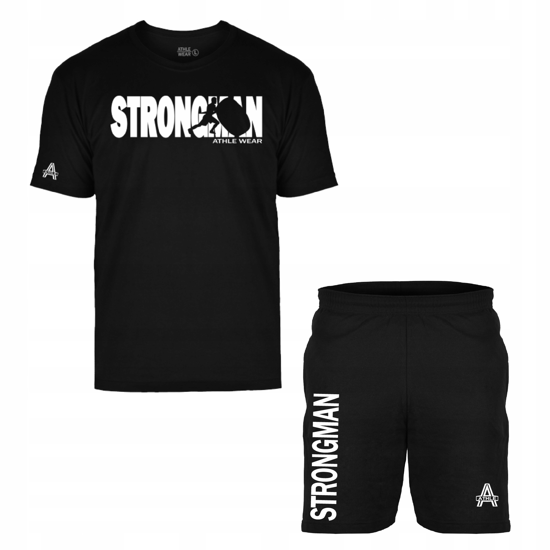 

Zestaw Spodenki I Koszulka Strongman Na Siłownie